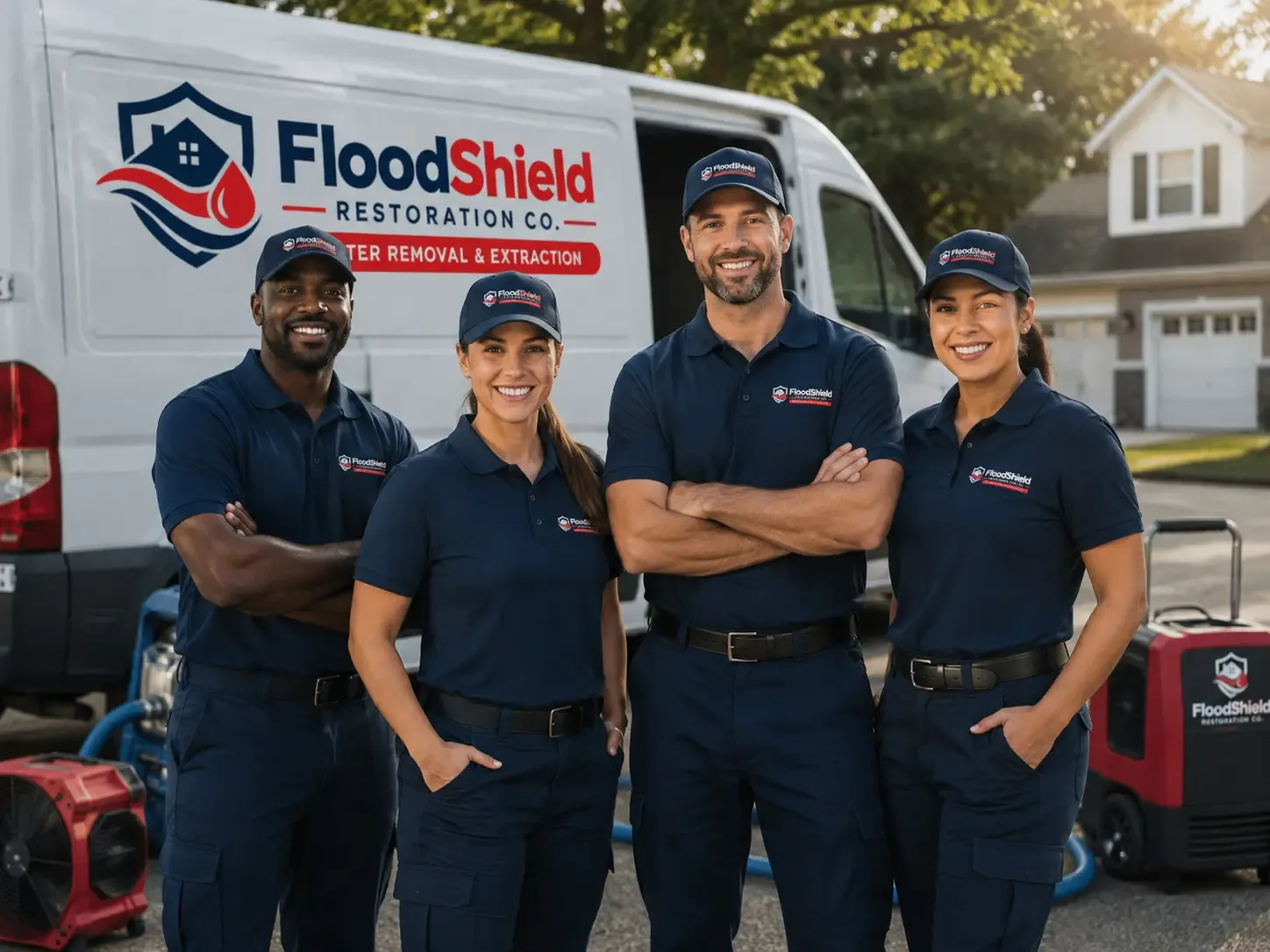Flood Damage Restoration company in Farley, IA